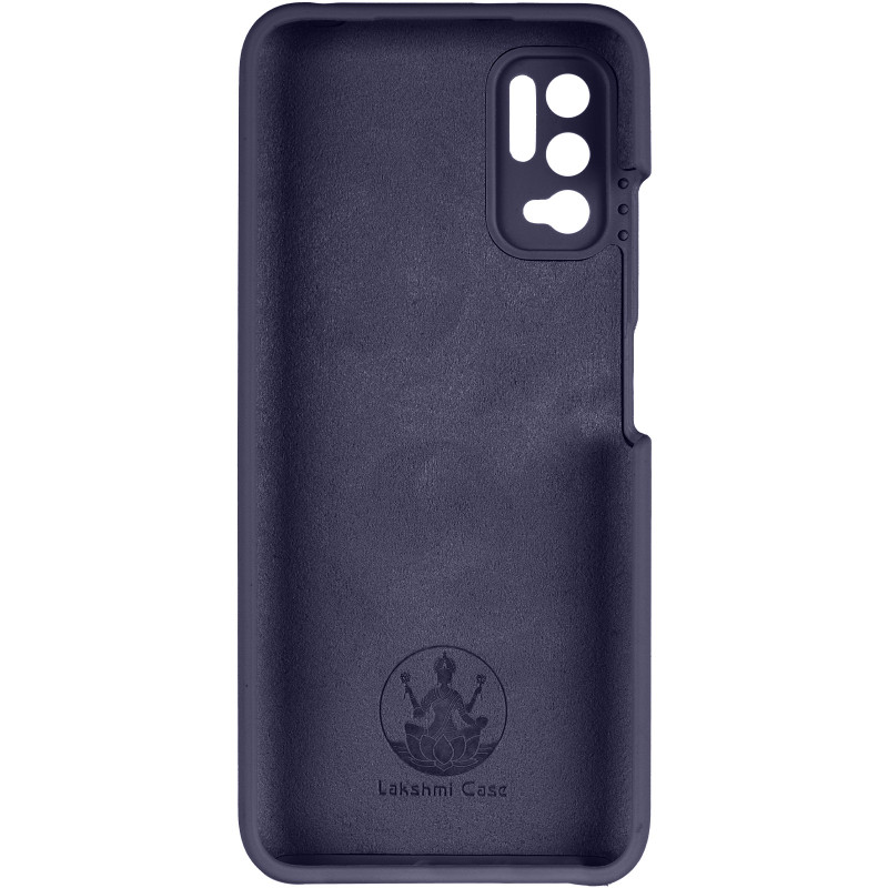 Фото Чехол Silicone Cover Lakshmi Full Camera (AAA) для Xiaomi Redmi Note 10 5G (Темно-синий / Midnight blue) в магазине vchehle.ua