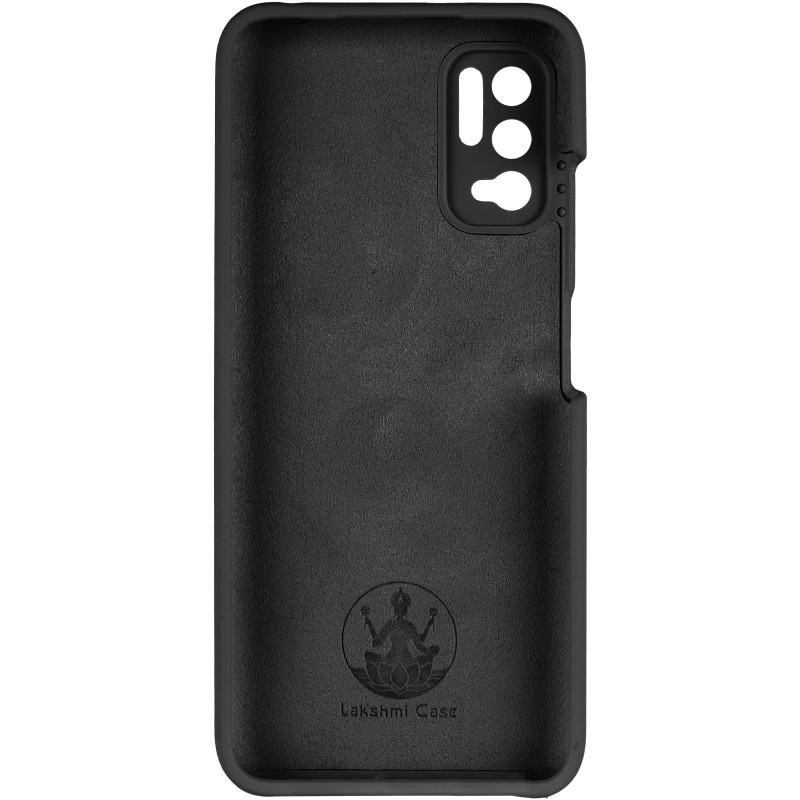 Чехол Silicone Cover Lakshmi Full Camera (AAA) для Xiaomi Redmi Note 10 5G (Черный / Black) в магазине vchehle.ua