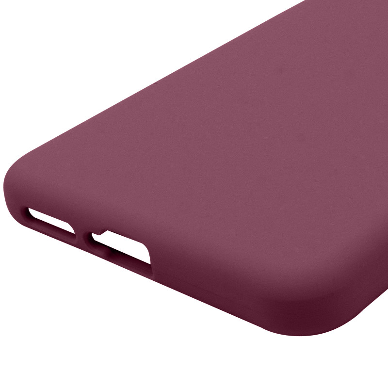 Купити Чохол Silicone Cover Lakshmi Full Camera (AAA) на Xiaomi Redmi Note 15 4G/5G (EU) (Бордовий / Plum) на vchehle.ua