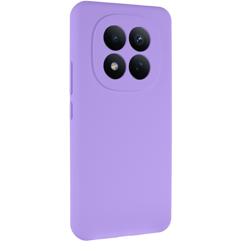 Чохол Silicone Cover Lakshmi Full Camera (AAA) на Xiaomi Redmi Note 15 4G/5G (EU) (Бузковий / Dasheen)