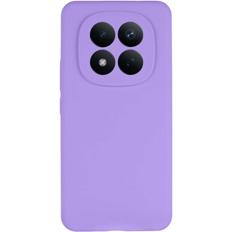 Фото Чохол Silicone Cover Lakshmi Full Camera (AAA) на Xiaomi Redmi Note 15 4G/5G (EU) (Бузковий / Dasheen) на vchehle.ua