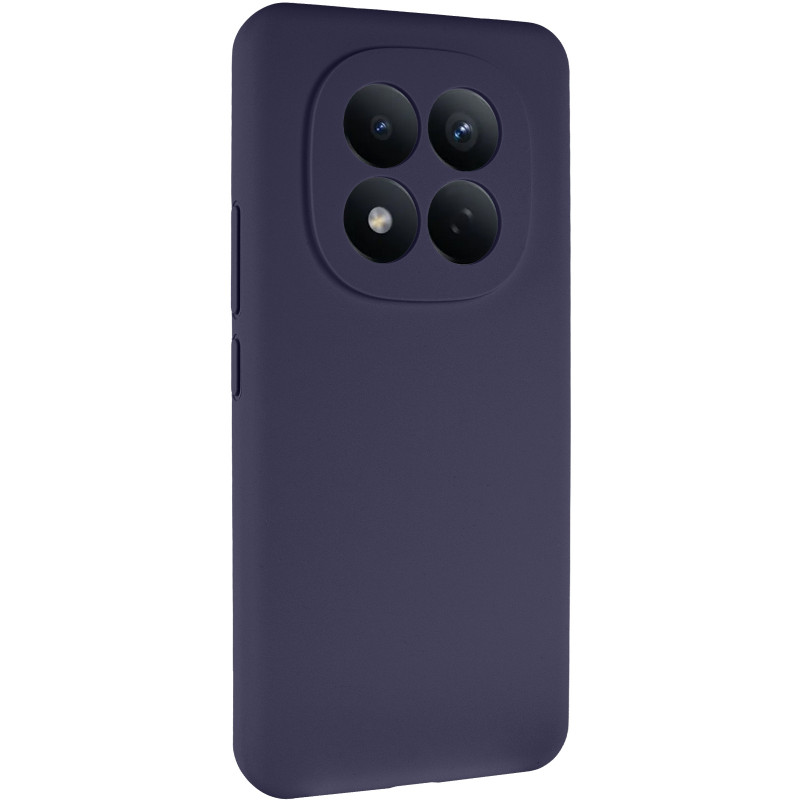 Чохол Silicone Cover Lakshmi Full Camera (AAA) на Xiaomi Redmi Note 15 4G/5G (EU) (Темно-синій / Midnight blue)