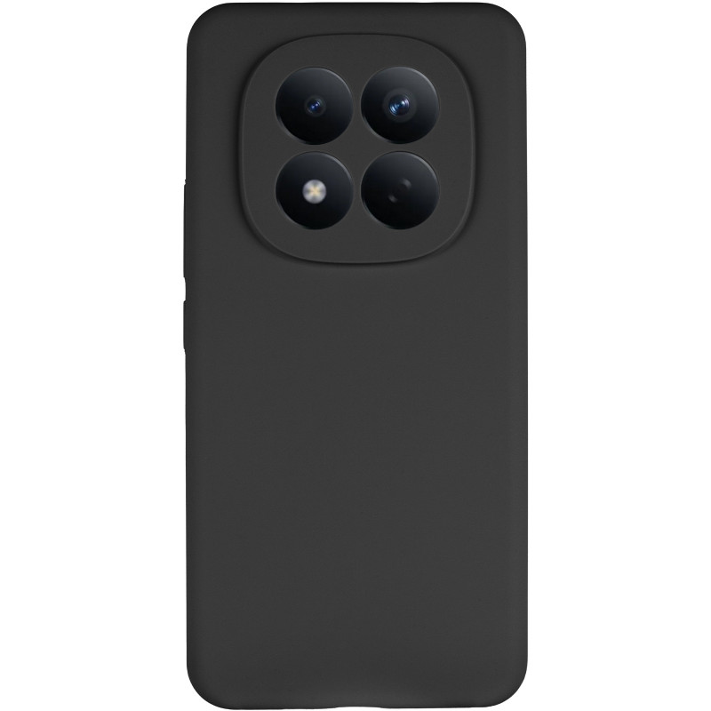 Фото Чохол Silicone Cover Lakshmi Full Camera (AAA) на Xiaomi Redmi Note 15 4G/5G (EU) (Чорний / Black) на vchehle.ua