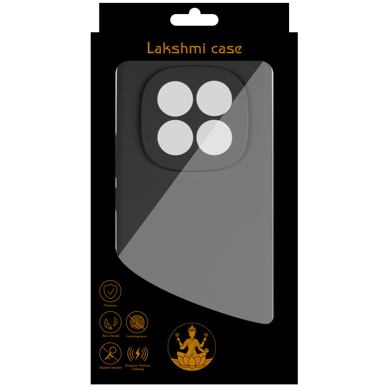 Фото Чохол Silicone Cover Lakshmi Full Camera (AAA) на Xiaomi Redmi Note 15 4G/5G (EU) (Чорний / Black) в маназині vchehle.ua