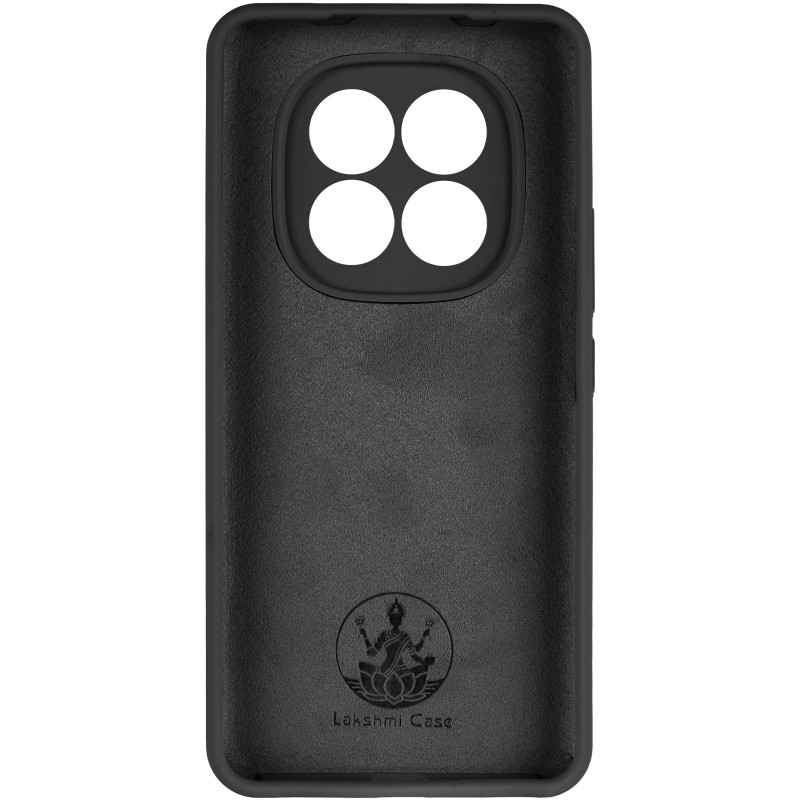 Чохол Silicone Cover Lakshmi Full Camera (AAA) на Xiaomi Redmi Note 15 4G/5G (EU) (Чорний / Black) в магазині vchehle.ua