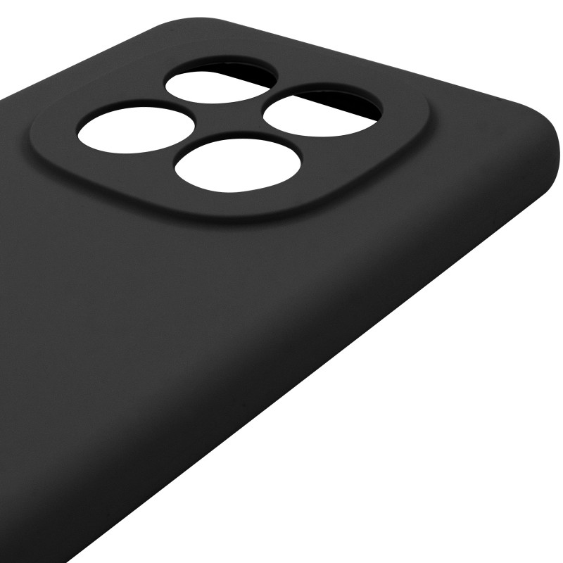 Купити Чохол Silicone Cover Lakshmi Full Camera (AAA) на Xiaomi Redmi Note 15 4G/5G (EU) (Чорний / Black) на vchehle.ua