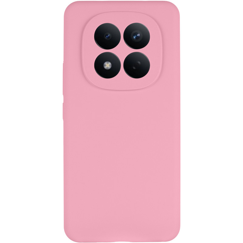 Фото Чохол Silicone Cover Lakshmi Full Camera (AAA) на Xiaomi Redmi Note 15 4G/5G (EU) (Рожевий / Light pink) на vchehle.ua