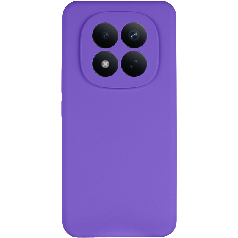 Фото Чохол Silicone Cover Lakshmi Full Camera (AAA) на Xiaomi Redmi Note 15 4G/5G (EU) (Фіолетовий / Amethyst) на vchehle.ua