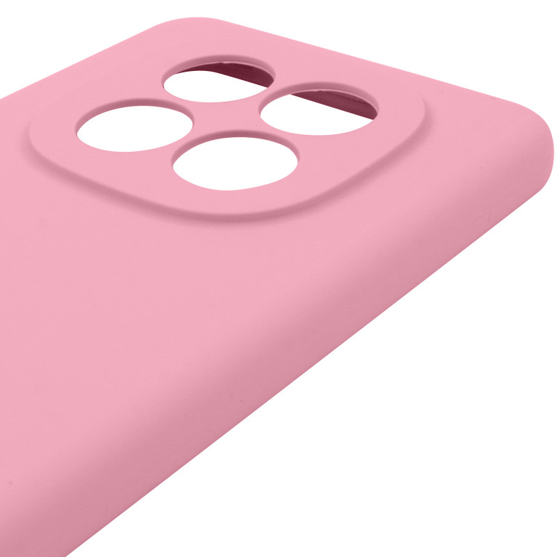 Чохол Silicone Cover Lakshmi Full Camera (AAA) на Xiaomi Redmi Note 15 Pro 4G (Рожевий / Light pink) в магазині vchehle.ua