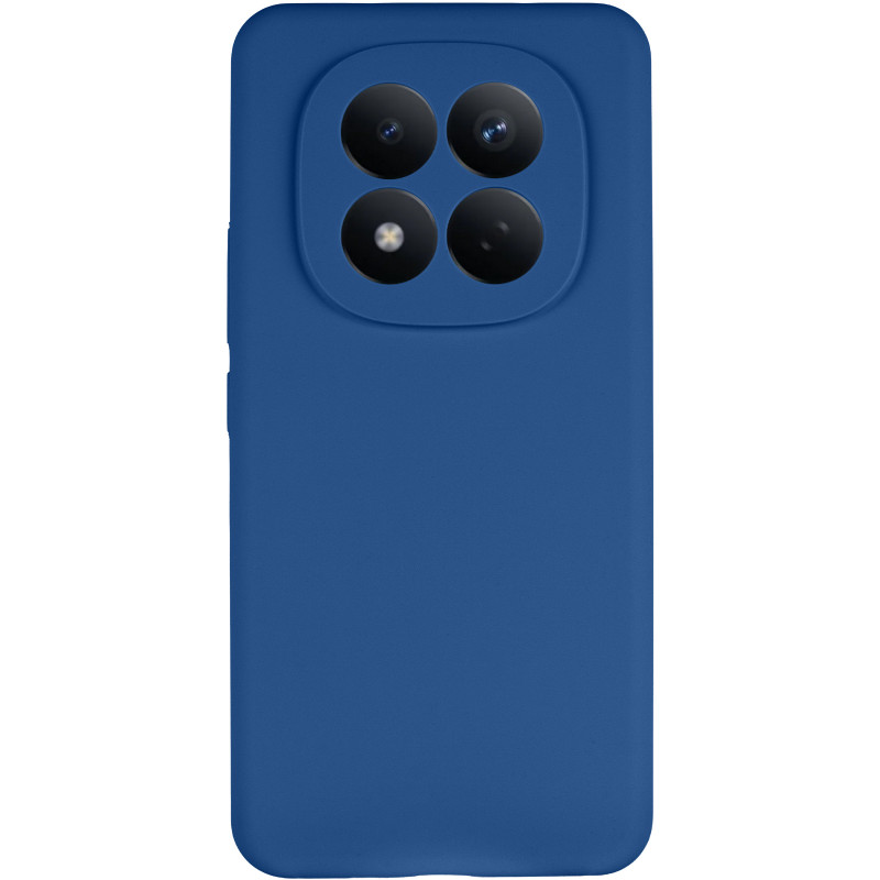 Фото Чохол Silicone Cover Lakshmi Full Camera (AAA) на Xiaomi Redmi Note 15 Pro 4G (Синій / Denim Blue) на vchehle.ua
