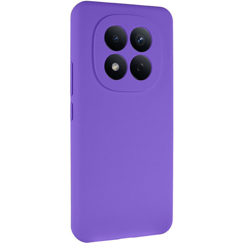 Чохол Silicone Cover Lakshmi Full Camera (AAA) на Xiaomi Redmi Note 15 Pro 4G (Фіолетовий / Amethyst)