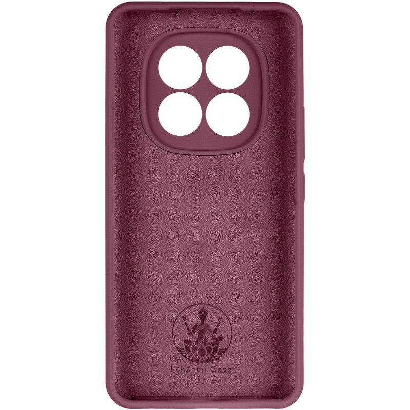 Фото Чохол Silicone Cover Lakshmi Full Camera (AAA) на Xiaomi Redmi Note 15 Pro+ 5G (Бордовий / Plum) в маназині vchehle.ua