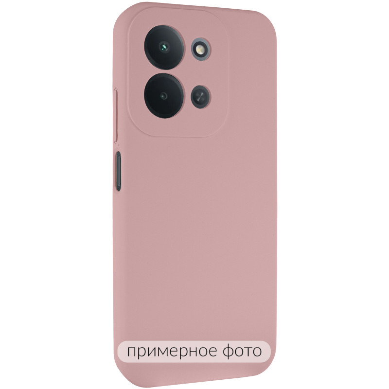 Чохол Silicone Cover Lakshmi Full Camera (AAA) на Xiaomi Redmi 17 (Рожевий / Pink Sand)