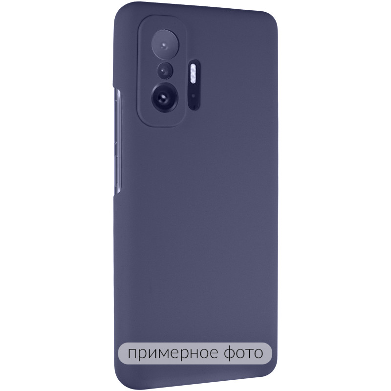 Чохол Silicone Cover Lakshmi Full Camera (AAA) на Xiaomi Redmi 17 (Сірий / Dark Gray)