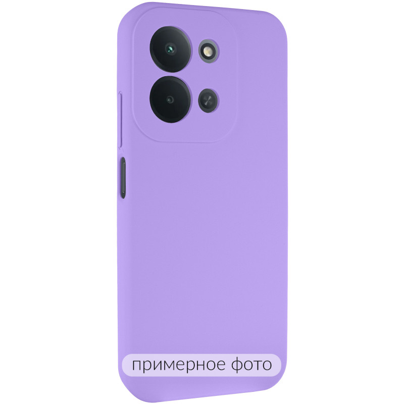 Чохол Silicone Cover Lakshmi Full Camera (AAA) на Xiaomi Redmi 17 (Бузковий / Dasheen)