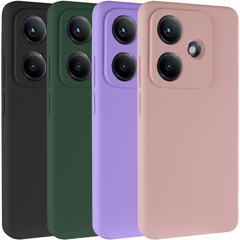 Чохол Silicone Cover Lakshmi Full Camera (AAA) на Xiaomi Redmi Note 17 4G/5G