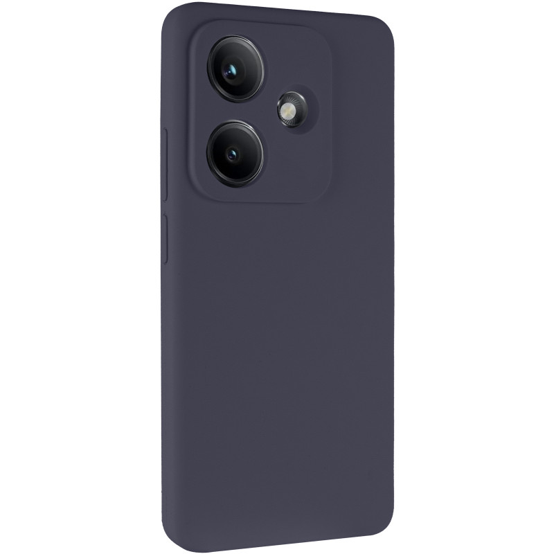 Чохол Silicone Cover Lakshmi Full Camera (AAA) на Xiaomi Redmi Note 17 4G/5G (Сірий / Dark Gray)