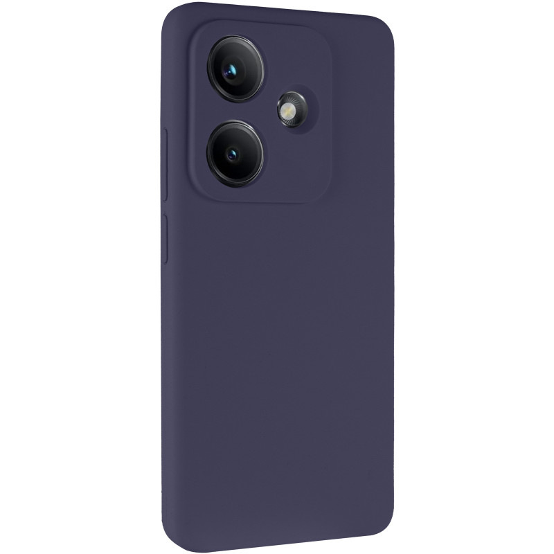 Чохол Silicone Cover Lakshmi Full Camera (AAA) на Xiaomi Redmi Note 17 4G/5G (Темно-синій / Midnight blue)