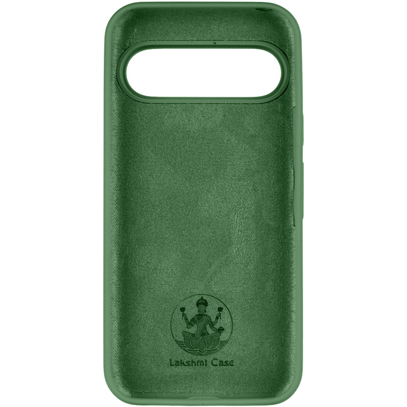 Фото Чохол Silicone Cover Ummi Lakshmi (AA) на Google Pixel 10 Pro XL / 11 Pro XL (Зелений / Dark green) в маназині vchehle.ua