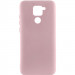 Чехол Silicone Cover Ummi Lakshmi (AA) для Xiaomi Redmi Note 9 / Redmi 10X (Розовый / Pink Sand)