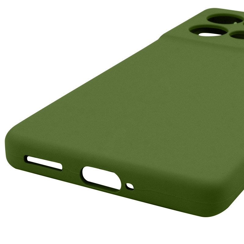 Купить Чехол Silicone Cover Ummi Lakshmi Full Camera (AA) для Motorola Edge 50 Neo (Зеленый / Dark green) на vchehle.ua