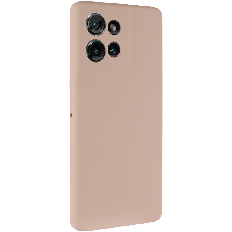 Чехол Silicone Cover Ummi Lakshmi Full Camera (AA) для Motorola Edge 50 Neo (Розовый / Pink Sand)