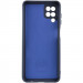 Фото Чохол Silicone Cover Ummi Lakshmi Full Camera (AA) на Samsung Galaxy A12 (Синій / Midnight Blue) на vchehle.ua