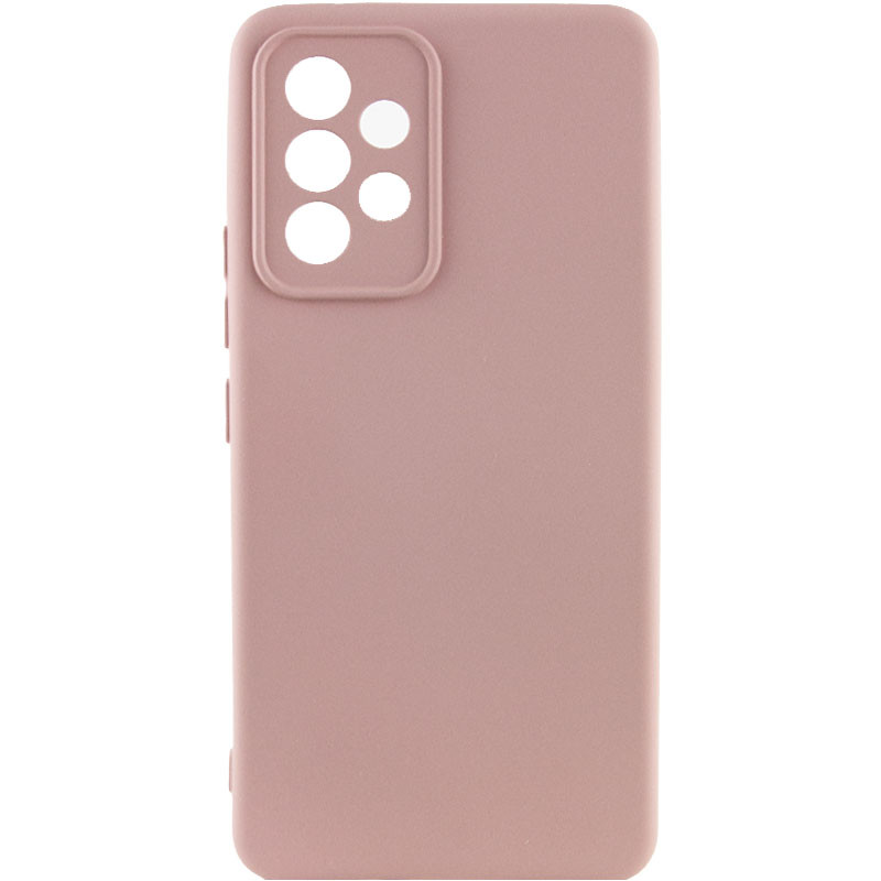 Чохол Silicone Cover Ummi Lakshmi Full Camera (AA) на Samsung Galaxy A32 4G (Рожевий / Pink Sand)