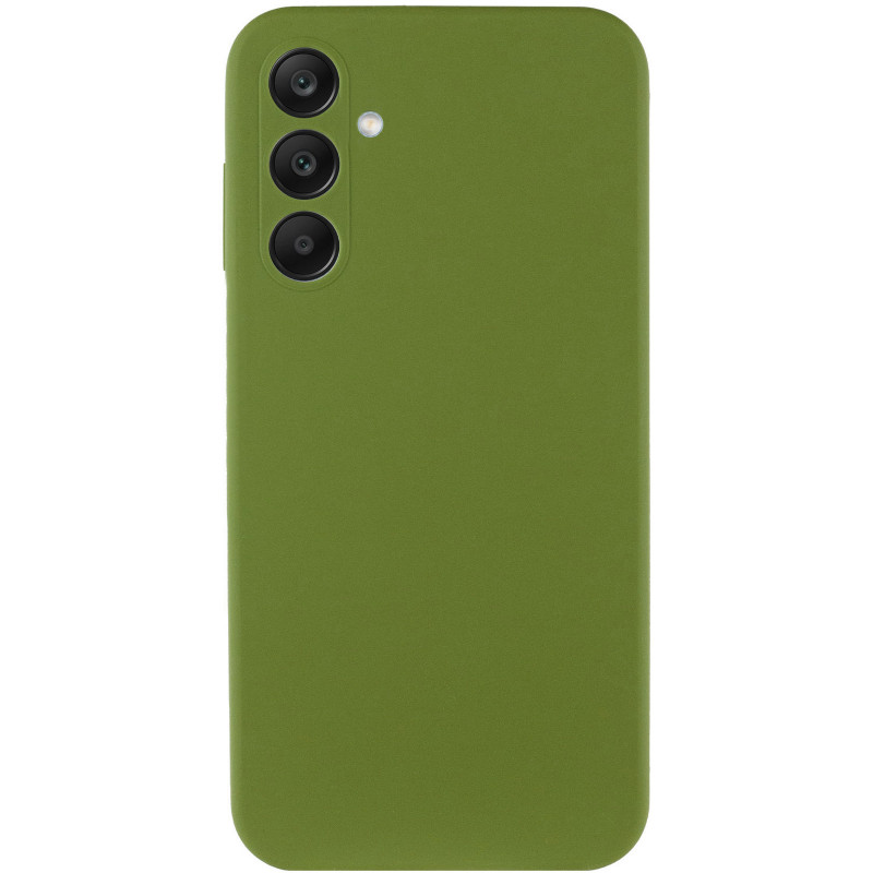 Фото Чехол Silicone Cover Ummi Lakshmi Full Camera (AA) для Samsung Galaxy S26+ (Зеленый / Dark green) на vchehle.ua