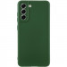 Чехол Silicone Cover Ummi Lakshmi Full Camera (AA) для Samsung Galaxy S22 (Зеленый / Cyprus Green)