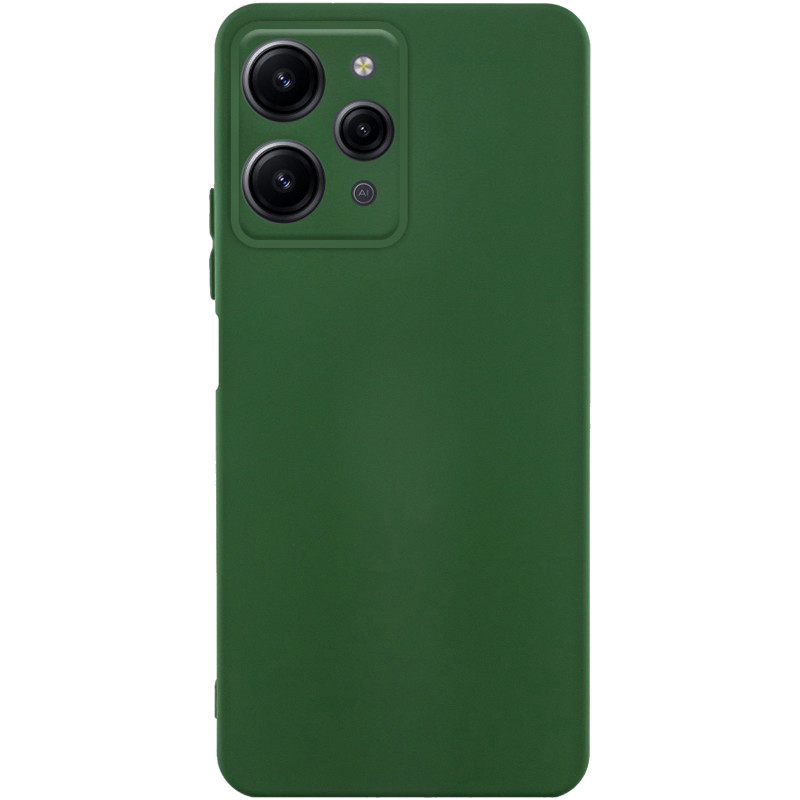 Чехол Silicone Cover Ummi Lakshmi Full Camera (AA) для Xiaomi Redmi 12 (Зеленый / Cyprus Green)