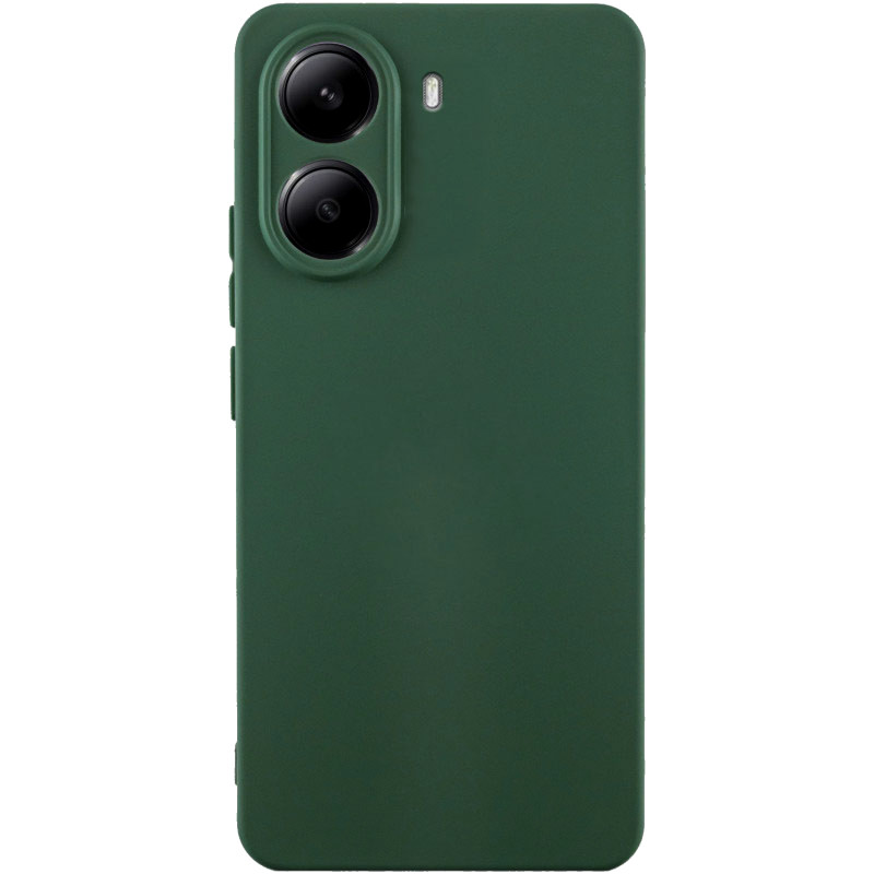 Чехол Silicone Cover Ummi Lakshmi Full Camera (AA) для Xiaomi Redmi Note 11 Pro 4G/5G (Зеленый / Cyprus Green)