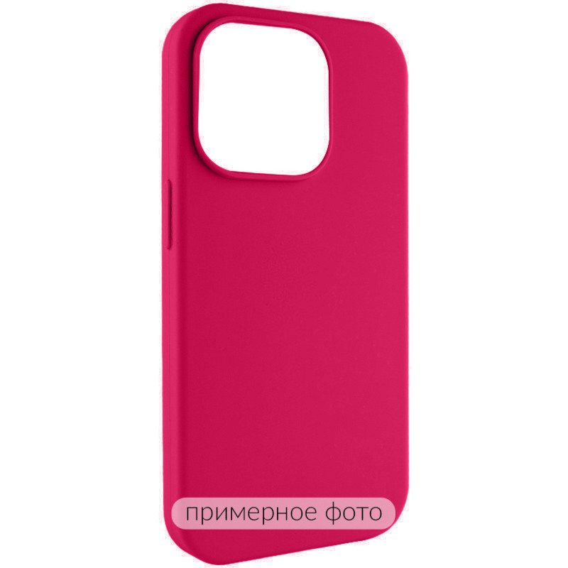 Чохол Silk (AA) NO LOGO with Magnetic Fit на Apple iPhone 17 Pro / 18 Pro (6.3") (Червоний / Rose Red)