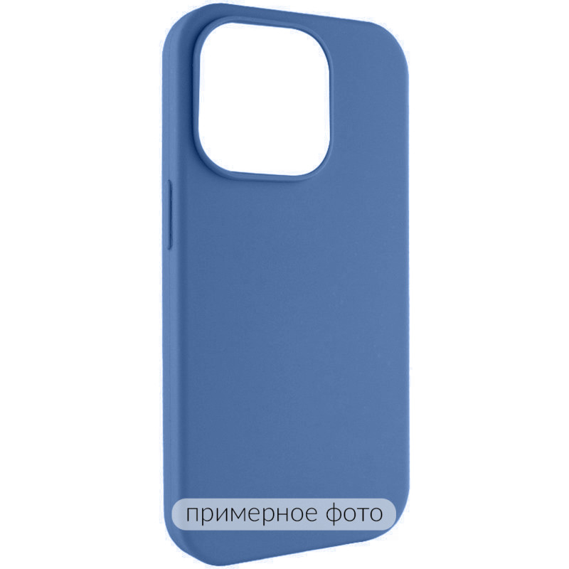 Чохол Silk (AA) NO LOGO with Magnetic Fit на Apple iPhone 17 Pro / 18 Pro (6.3") (Синій / Ocean Blue)