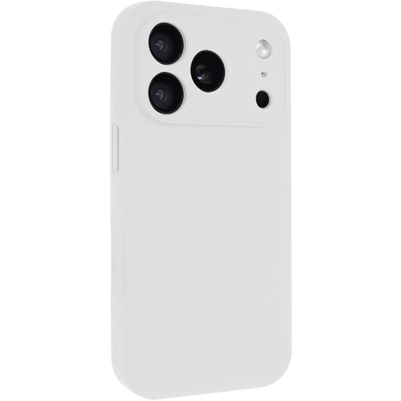 Чехол Silk Full Camera Protective (AA) NO LOGO для Apple iPhone 17 Pro / 18 Pro (6.3") (Белый / White)