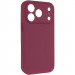 Чехол Silk Full Camera Protective (AA) NO LOGO для Apple iPhone 17 Pro / 18 Pro (6.3") (Бордовый / Plum)