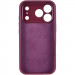 Фото Чехол Silk Full Camera Protective (AA) NO LOGO для Apple iPhone 17 Pro / 18 Pro (6.3") (Бордовый / Plum) в магазине vchehle.ua