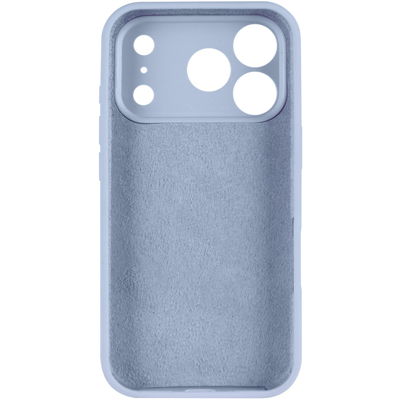 Фото Чехол Silk Full Camera Protective (AA) NO LOGO для Apple iPhone 17 Pro / 18 Pro (6.3") (Голубой / Lilac Blue) в магазине vchehle.ua