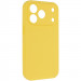 Чехол Silk Full Camera Protective (AA) NO LOGO для Apple iPhone 17 Pro / 18 Pro (6.3") (Желтый / Yellow)