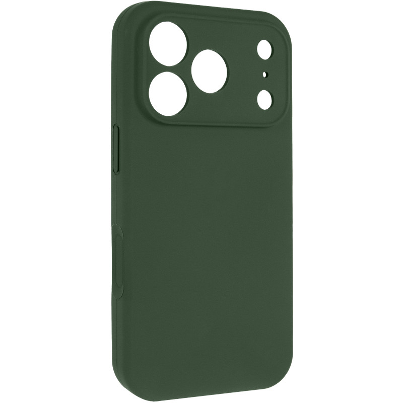 Чехол Silk Full Camera Protective (AA) NO LOGO для Apple iPhone 17 Pro / 18 Pro (6.3") (Зеленый / Cyprus Green)