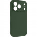 Чехол Silk Full Camera Protective (AA) NO LOGO для Apple iPhone 17 Pro / 18 Pro (6.3") (Зеленый / Cyprus Green)