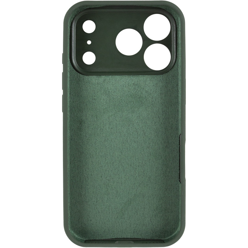 Фото Чехол Silk Full Camera Protective (AA) NO LOGO для Apple iPhone 17 Pro / 18 Pro (6.3") (Зеленый / Cyprus Green) в магазине vchehle.ua