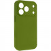 Чехол Silk Full Camera Protective (AA) NO LOGO для Apple iPhone 17 Pro / 18 Pro (6.3") (Зеленый / Dark Olive)