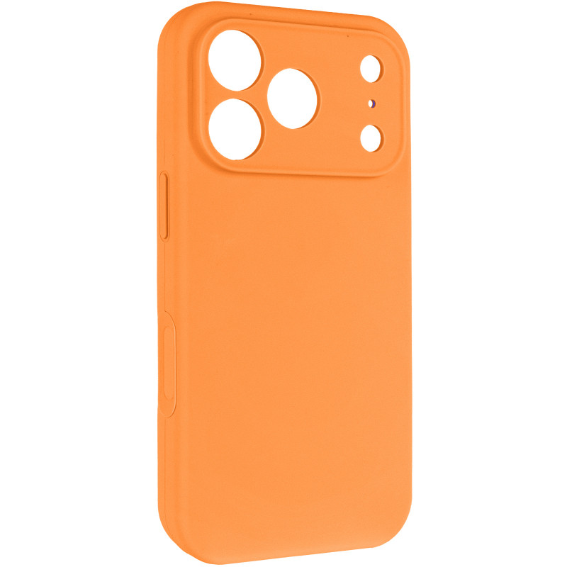 Чехол Silk Full Camera Protective (AA) NO LOGO для Apple iPhone 17 Pro / 18 Pro (6.3") (Оранжевый / Orange)