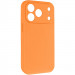 Чехол Silk Full Camera Protective (AA) NO LOGO для Apple iPhone 17 Pro / 18 Pro (6.3") (Оранжевый / Orange)