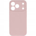 Фото Чехол Silk Full Camera Protective (AA) NO LOGO для Apple iPhone 17 Pro / 18 Pro (6.3") (Розовый / Chalk Pink) на vchehle.ua