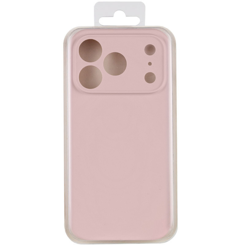 Заказать Чехол Silk Full Camera Protective (AA) NO LOGO для Apple iPhone 17 Pro / 18 Pro (6.3") (Розовый / Chalk Pink) на vchehle.ua