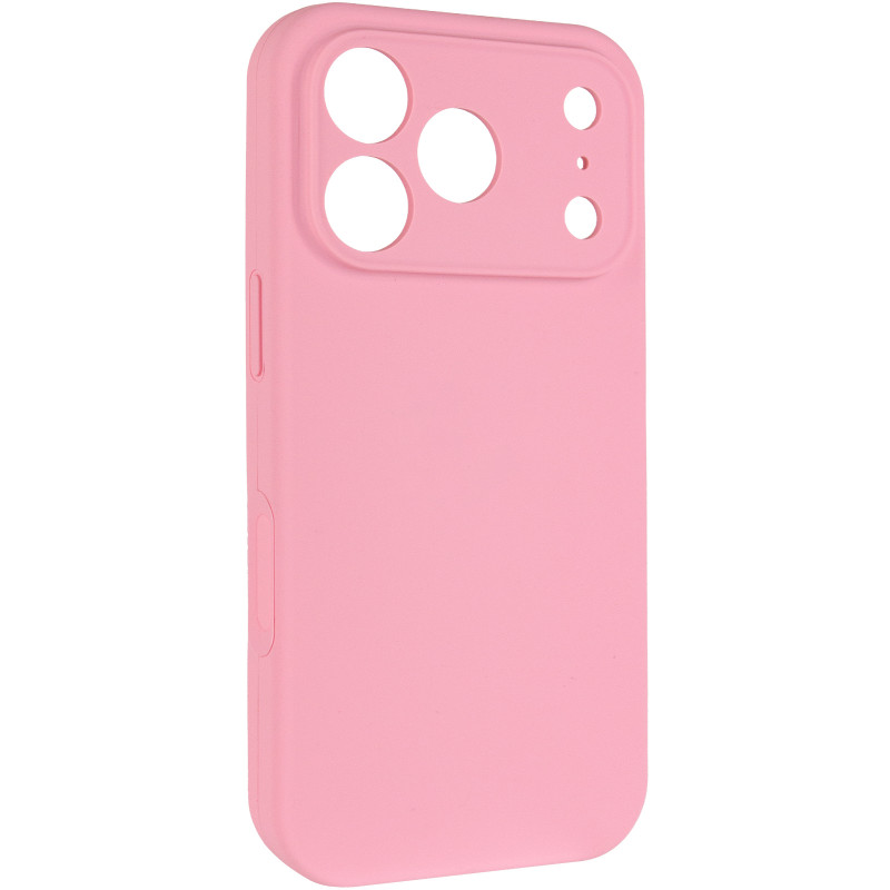Чехол Silk Full Camera Protective (AA) NO LOGO для Apple iPhone 17 Pro / 18 Pro (6.3") (Розовый / Light pink)