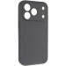 Чехол Silk Full Camera Protective (AA) NO LOGO для Apple iPhone 17 Pro / 18 Pro (6.3") (Серый / Dark Gray)