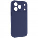 Чехол Silk Full Camera Protective (AA) NO LOGO для Apple iPhone 17 Pro / 18 Pro (6.3") (Синий / Deep navy)